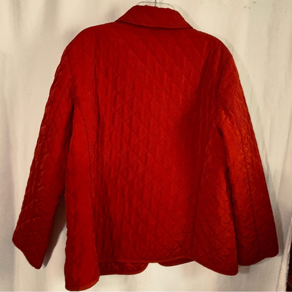 Pendleton Full Zip Front Patch Pockets Quilted Ru… - image 3